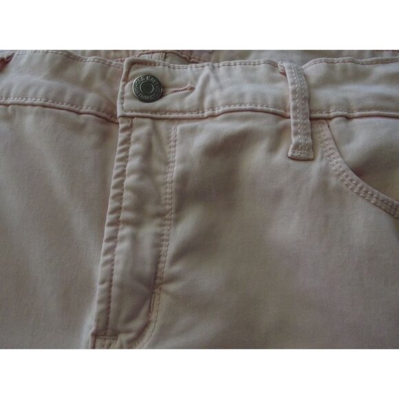 Old Navy Rockstar Jeans 14 x 29" Light Pink Sateen Super Skinny High Rise secret - Picture 4 of 8